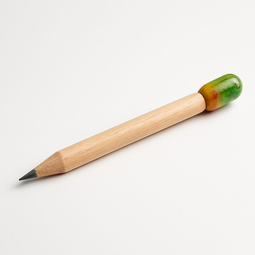 Crayon graphite à graines personnalisable